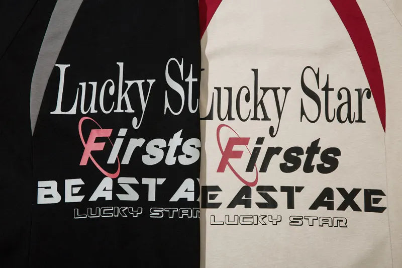 Y2K Vintage Lucky Star Graphic T-shirt