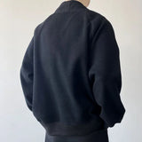 Cool Solid Color Shoulder Headrests Hoodie