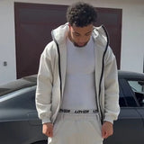 Ninja Style Hooded Zipper Sweatshirt