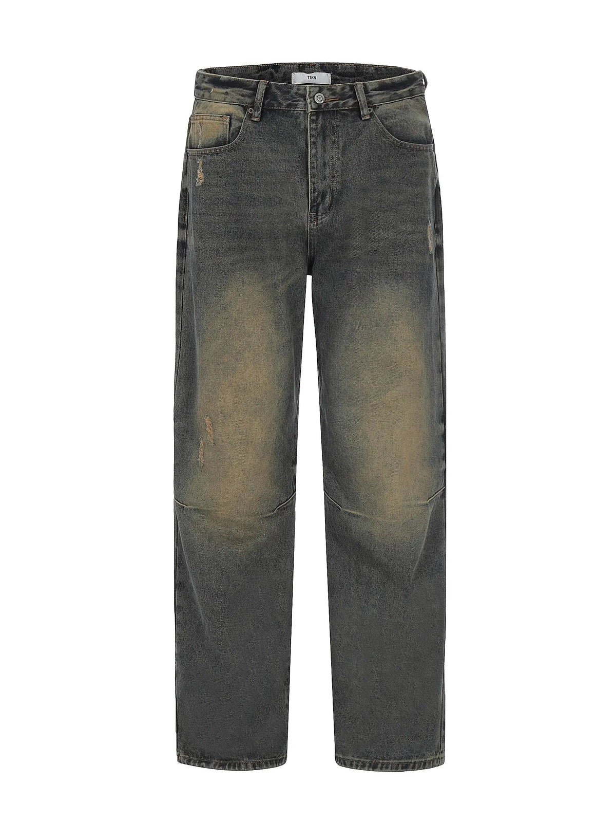 Vintage Distressed Oversize Wide Leg Jeans