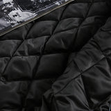Retro Stripe Puffer Jacket