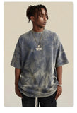 Loose Water Ripple Washed T-Shirt