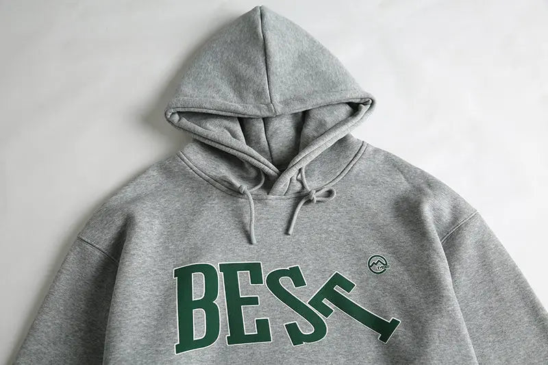 Warm Korean Fleece Oversized Hoodie