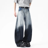 Minimal Look Loose Casual Denim Jeans
