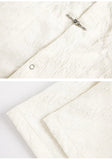 Classic Mandarin Embroidered Shirt