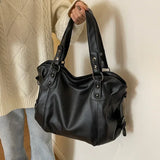 Leather Focus Handbag