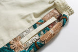 Floral Patchwork Denim Shorts