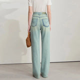 Minimalist Summer Retro Wide Leg Jeans