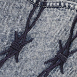 Barbed Wire Straight-leg Jeans