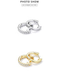 Hoop Huggie Earring