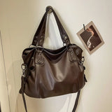 Leather Focus Handbag