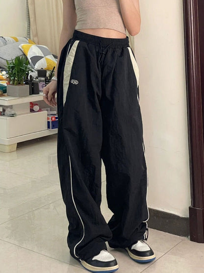 Striped Baggy Pants