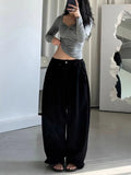 Classic American Vintage High Waist Pants