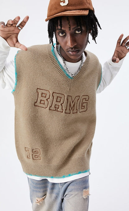 Thick Knitted Vest