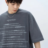 Casual Printed Oversize Short Sleeve T-Shirt