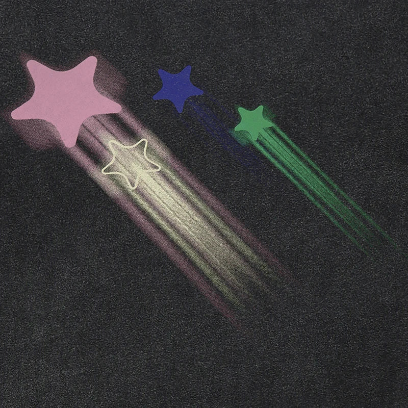 Y2K Star Washed T-shirt