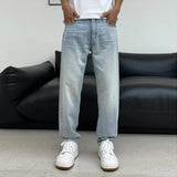 Straight & Sleek High-End Lysol Ice Silk Denim Jeans