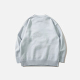 Cozy Streetwear Puppy Dog Knit Sweater
