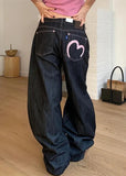 Aesthetic Style Baggy Casual Denim Jeans