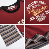 Colorful Patchwork Casual Loose Fit T-Shirt