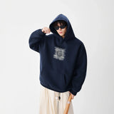 Winter Graphic Art Print Casual Hoodie