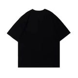 Summer Skull Print Graphic Loose T-Shirt