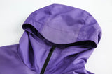 Y2K Tie Dye Rainbow Zip-up Windbreaker