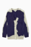 Women Casual Ethereal Half Front Fleece Cardigan