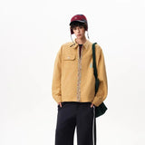 Y2K Trendy Loose Embroidered Lapel Jacket