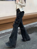 Flared High-Waist Denim Women's Jeans