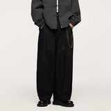 Relaxed Fit Wide-Leg Pants