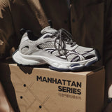 Maden Casual Mesh Splicing Platform Sneakers