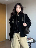 Cozy Insulated Deerskin Fleece Jacket
