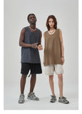 Side Slit Unisex Sleeveless T-shirt