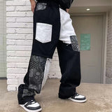 Bandana Patchwork Pants