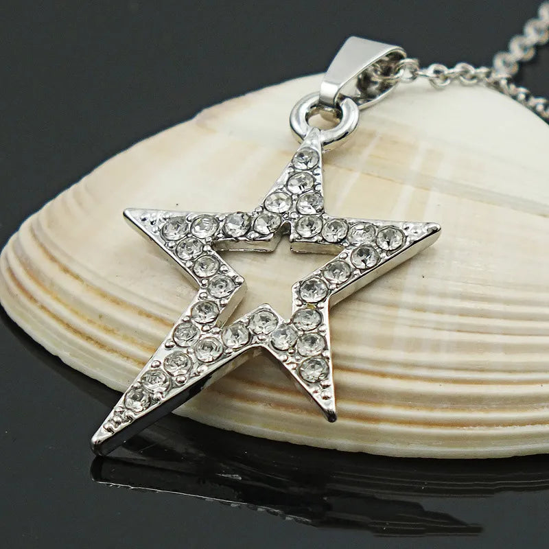 Y2K Star Pendant Necklace