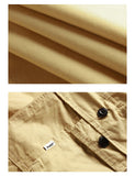 Multi-Pocket Solid Cargo Pants