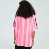 Striped Oversized Sport Style T-shirt