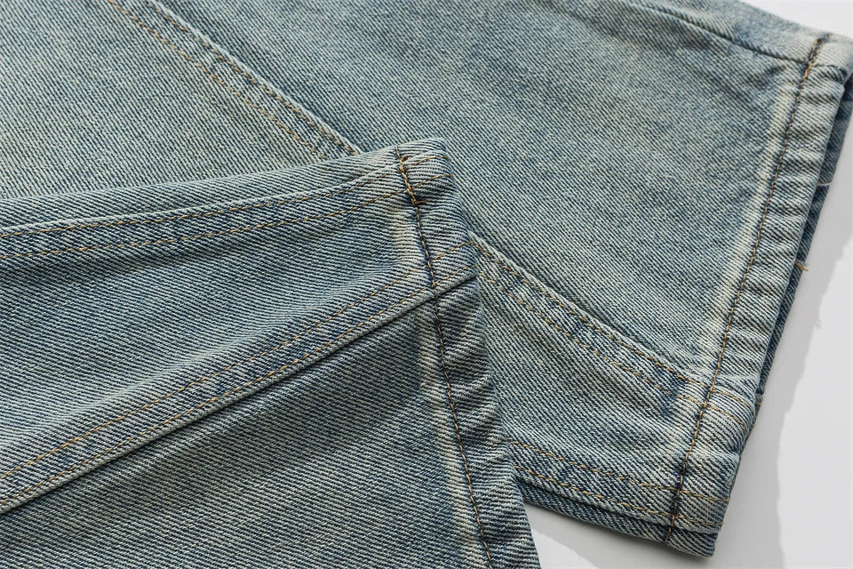 Y2k Rivet Pocket Jeans