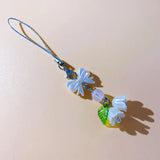 Floral Charm Keychain