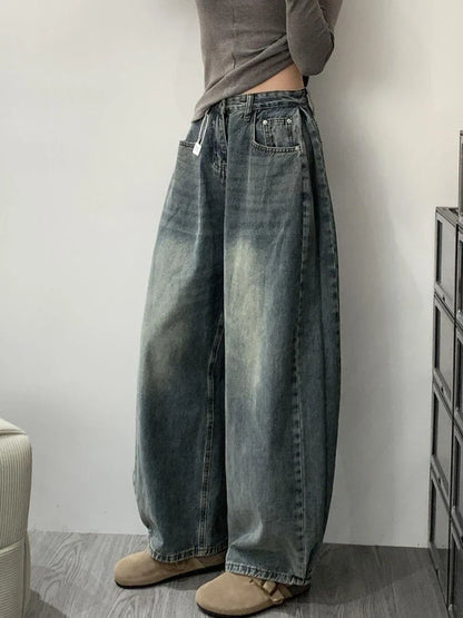 Retro Baggy Wide Leg Jeans