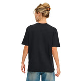 Women Russian Leopard Print Cotton T-Shirt
