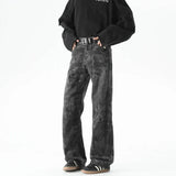 Graffiti Vintage Camouflage Baggy Jeans
