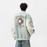 Autumn Embroidered Loose Baseball Varsity Jacket