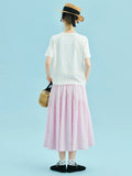 Soft Comfort White Heart Patch T-Shirt