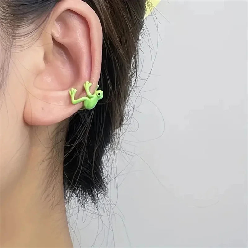 Creative Cute Frog Ear Cuff Clip Earring