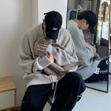 Y2K Green Knit Collared Zip-Up Sweater