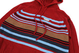 Y2K Knitted Holes Striped sweater