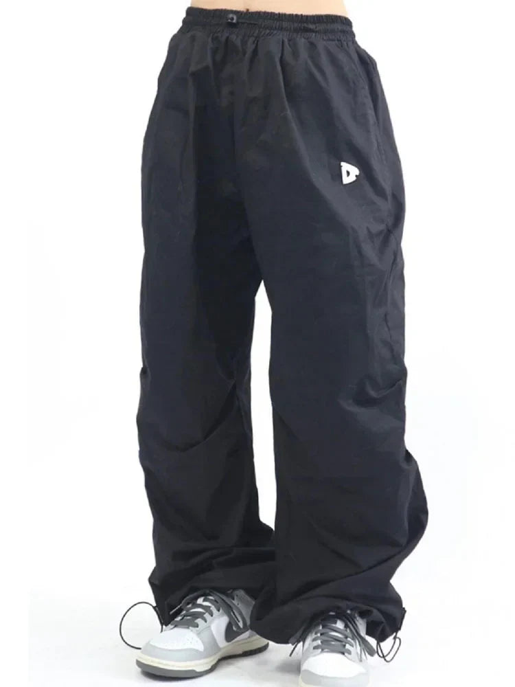 Techwear Cargo Oversized Parachute Pants