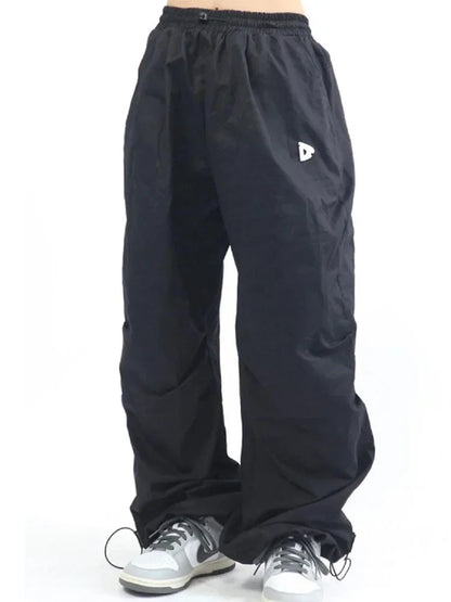 Techwear Cargo Oversized Parachute Pants